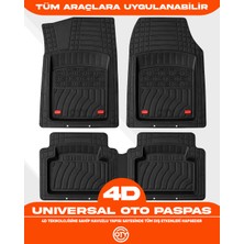 OTY Prime Siyah Detay 3D Havuzlu Oto Paspas Universal