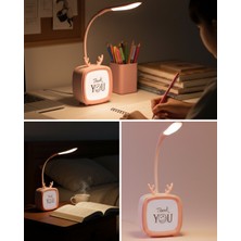 Teknodayım Modern Tasarımlı Şarj Edilebilir LED Gece Lambası