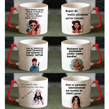 Lüks Türk Kahvesi ve Espresso Fincanı 6'lı Set, Şık ve Elegant Tasarım