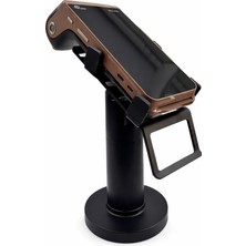 Pax A910SF Uyumlu Masaüstü Pos Standı – Ayarlanabilir, Sabit Tabanlı Profesyonel Stand