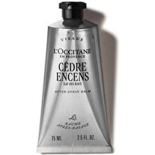 L'Occitane Cedre Encens (Baux) After Shave Balm - Cedre Encens (Baux) Tıraş Sonrası Balmı 75 ml