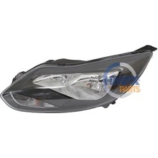 İTHAL Ön Far Sol | Ford Focus 2012-2014 Siyah Zemin