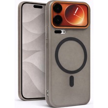 Fenza Mi 17 Pro Uyumlu Magsafe Wireless Şarj Özellikli Mat Sert Arka Kapak Kılıf