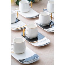 Kahve Fincanı Takımı, 6 Kişilik, 90 Ml, Şık ve Dayanıklı Set