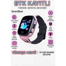 Smart Best Q65 Sim Kartlı Takip - Ses Görüşme - Sos - Kamera Özellikli Akıllı Çocuk Saati