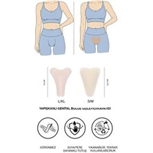 C&city Yapışkanlı Genital Bölge Gizleyici/kapatıcı Camel Toe 7237 Ten