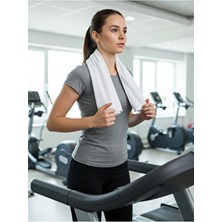 Denizli Cotton Mikrofiber Sporcu Havlusu, Ter Emici Fitness, Plates, Boks, Tenis, Spor Havlusu