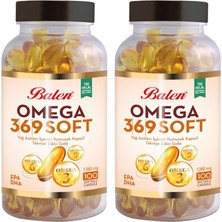 Balen Omega 3-6-9 Soft 1380 Mg 100 Kapsül x 2 Adet