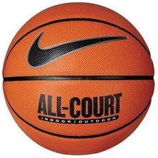 Nike N.100.4369.855.07 Everyday All Court 8p Unisex Basketbol Topu Kahverengi