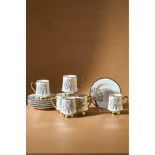 Güz 6 Kişilik Kahve Fincanı, 90 Ml, Şık ve Dayanıklı Tasarım