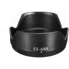 Tianya - Canon Ef 50mm F1.8 Stm Lens İçin Es-68 II Bayonet Parasoley - Ters Takılabilen Model