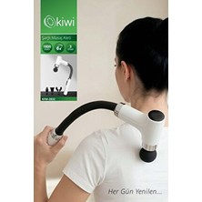Kiwi KFM-2832 Şarjlı Masaj Aleti | 6 Kademeli Hız | 4 Başlık | 1800 Mah Uzun Pil Ömrü