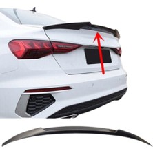 X Power Tuning Audi A3 Sedan 2021 Sonrası Uyumlu Plastik M4 Spoiler