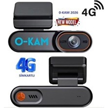 RoseLove O-Kam 2026 Araç Kamerası + Araç Takip, 4g Sim Kartlı Gps + Google Maps