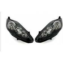 İTHAL Ford Fiesta Siyah Zemin Far Takımı (Sağ+Sol) 2009-2012