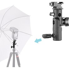 Tianya - Tüm Tepe Kafa Flaş Flash İçin Şemsiye Tutucu Holder Canon Nikon Sony Fujifilm Yongnuo Godox vb.