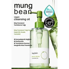 Beplain Mung Bean Maş Fasulyesi Temizleme Yağı 200ML Vegan Arındırıcı Tüm Cilt Tipleri İçin