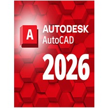 Autodesk Autocad 2026 (Windows) - 3 Pc 3 Yıl Abonelik Kodu