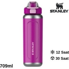 Stanley Wellspring Bottle 0,70 Lt Kilitli Kapak Matara Fuşya