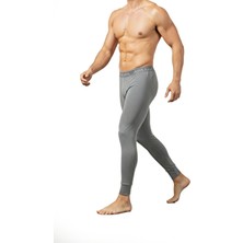 RizzUP Unisex Gri Dar Kesim Termal Performans Taytı – Soğuk Havalar & Spor Kullanımı 2607073
