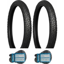 Billas 26 Jant 26X1.95 Bisiklet Dış Lastiği BL300 x 2 Adet + Panda Iç Lastik Seti