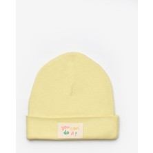 Le Mabelle Sarı You Can Do It Mottolu Çocuk Bere