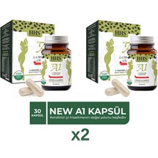 HHS New A1 L-Carntine Lepdium 30 Kapsül x 2 Bitkisel İçerik ile Doğal Destek
