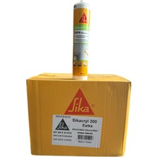 Sikacryl 300 Extra Silikonize Akrilik Mastik 447 gr Krem
