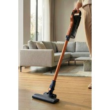 Lorenzo Slim Dikey / Pratik Elektrikli Süpürge Kablolu Hepa Filtre Kahverengi