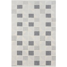 Woolen Halı Venis Bukle Halı 8804 Gri