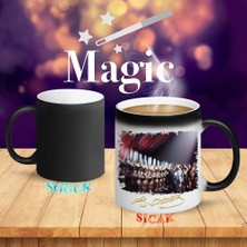 Asilmeydan Askeri Selamlayan Mustafa Kemal Atatürk Sihirli Kupa Bardak-r314