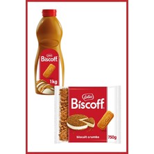 Lotus Biscoff Bisküvi Kreması 1kg + Bisküvi Kırığı 750G Set Tatlı, Cheesecake, Tiramisu Için