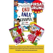 Ata Yayıncılık 1. Sınıf Oku Anla Cevapla+2 Adet Eğitici Renkli Hikaye Kitabı