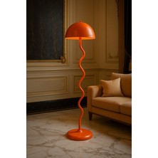 Epifanio Waveline Turuncu Zig Zag Formlu Metal Lambader