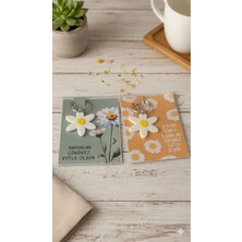 8 Mart Dünya Kadınlar Gününe Özel Papatya Anahtarlık