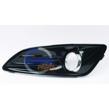 Ford Fıesta 13> Sıs Far Çerçevesi Sol (Sisli) (Piano Black)