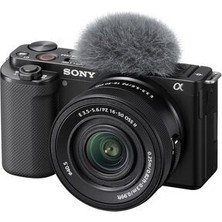 SONY Alpha ZV-E10L Aps-C 16-50 mm 24.2 MP Siyah Renkli Fotoğraf Makinesi