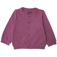 Ebebek Hello Baby Hellobaby Kız Bebek Basic Hırka Interlok Bisiklet Yaka Uzun Kol