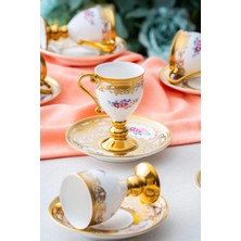 6 Kişilik Kahve Fincanı Takımı, 90 Ml, Şık ve Dayanıklı Tasarım