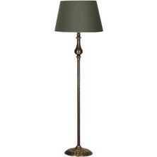 Epifanio Antony Eskitme Burgulu Metal Lambader - Gold Şeritli Haki