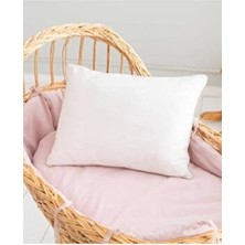 Gelincik Çeyiz Bebek Yastığı Boncuk Silikon Dolgulu %100 Pamuk Kılıflı 35 x 45 Cm.