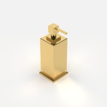 Navotti Ultra Lüks Gold Sıvı Sabunluk – Tezgah Üstü Sabunluk | Serena Serisi