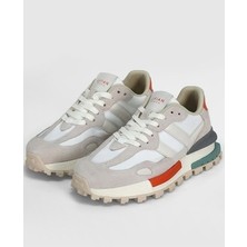 Kids Club Shoes Lufian 121230035 Stella Deri Unisex Sneaker Ayakkabı Bej