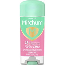 Mitchum Triple Odor Defense Powder Fresh Anti-Perspirant (48HR) Kadın Gel Deodorant 3.4oz 96GR