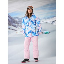 LC Waikiki Beli Lastikli Kız Çocuk Kayak Pantolonu Orta Kalınlıkta Polyester Düz Desenli Günlük Model