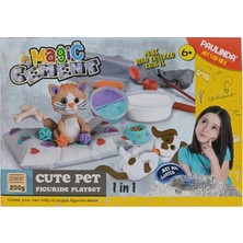 Belle Fusion Mey Ithalat® Magic Cement Tatlı Hayvan Figürleri Hobi Seti 200 gr