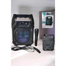 Belle Fusion Mey Ithalat® Güçlü ve Şarj Edilebilir Bluetooth Hoparlör 6.5 Inç