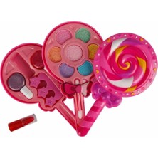 Belle Fusion Mey Ithalat® Lolipop Şekilli 2 Katlı Makyaj Güzellik Seti