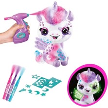 Belle Fusion Mey Ithalat® Airbrush Peluş Karanlıkta Parlayan Sihirli Unicorn