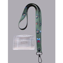 Staffy Tıbbi 🔬 Laboratuvar Temalı Yaka Ipi ve Kartlık